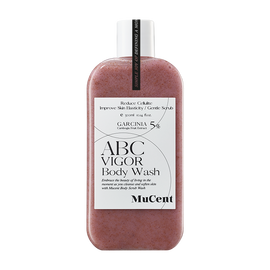 [Mucent] ABC Vigor Body Wash 02 Red Velvet 300ml_All-in-One Care, Plant Origin, Micro Body Scrub_Made in Korea